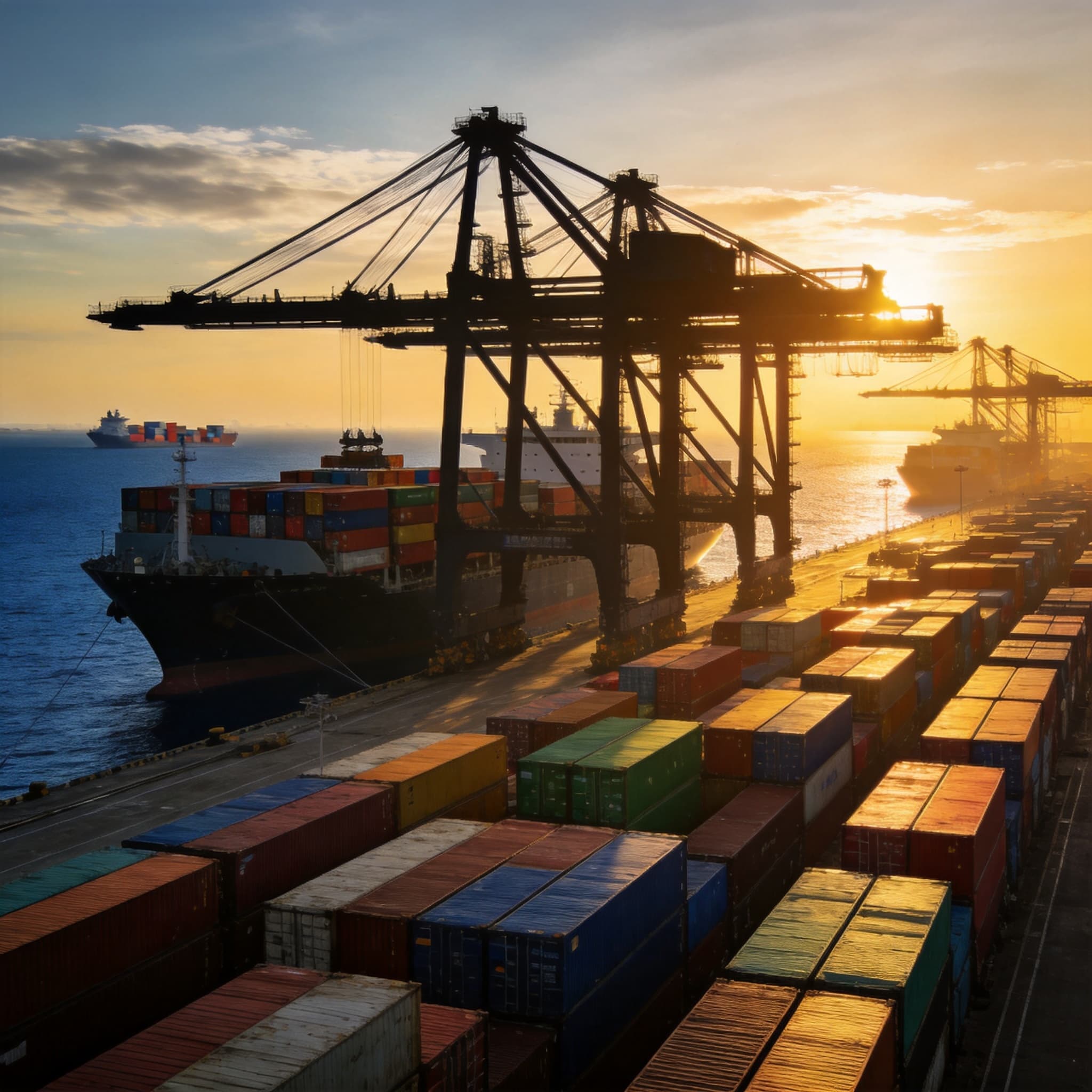 Qingdao Port container terminal